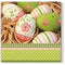 Terítő húsvéti motívumokkal, 33x33 cm, 3 rétegű