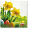 Terítő húsvéti motívumokkal, 33x33 cm, 3 rétegű