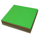 Hartie colorata 100x100 mm, 80g/mp, 200 coli, 5 culori diferite