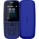 Nokia Telefon mobil 105, 2G, Dual SIM, albastru (2019)