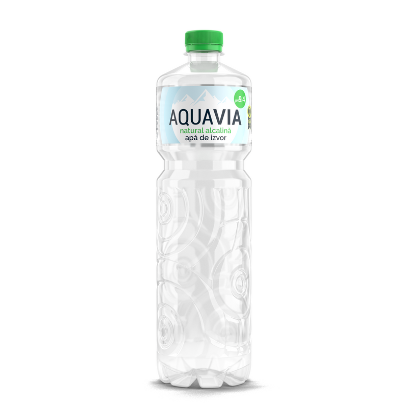Aquavia apa de izvor natural alcalina 1L
