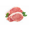 Pork chop with bone and bacon, per kg