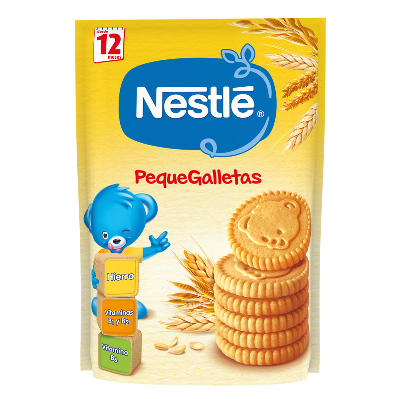 Biscuiti NESTLE Primul biscuit al sugarului, 180 g, de la 12 luni