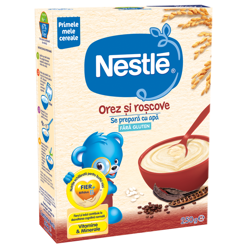 Cereale Nestle Orez si roscove, 250 g, de la 6 luni