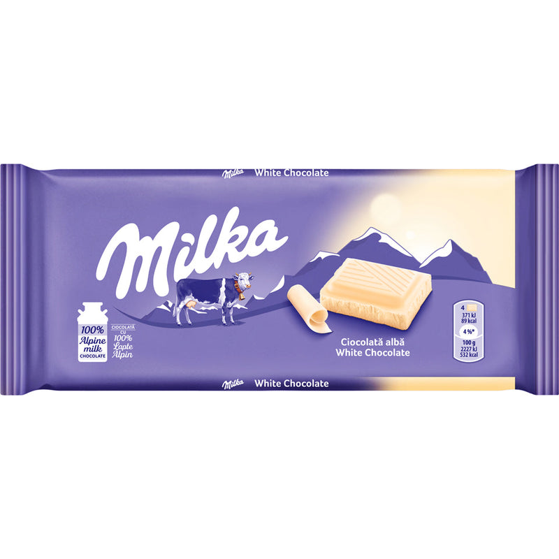 Milka Ciocolata alba 100g