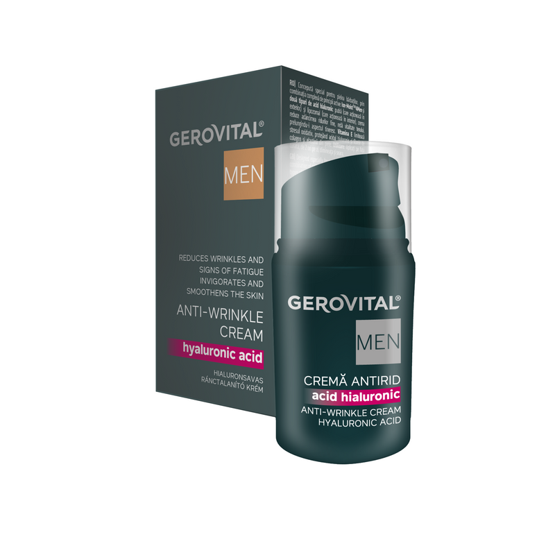 Gerovital Crema Antirid Acid Hialuronic Gerovital Men 30ml