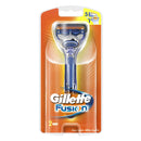 Gillette Fusion Handrasierer + 2 Ersatzteile