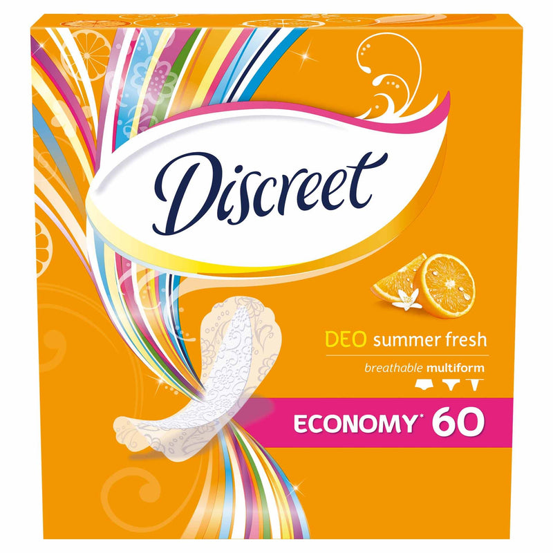 Absorbante zilnice Discreet deo Summer Fresh 60 buc