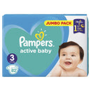 Pannolini Pampers Active Baby 3 Midi Jumbo Pack 82 pz