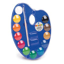 Acuarele Primo Morocolor cu paleta si pensula, diametru pastila 25mm
