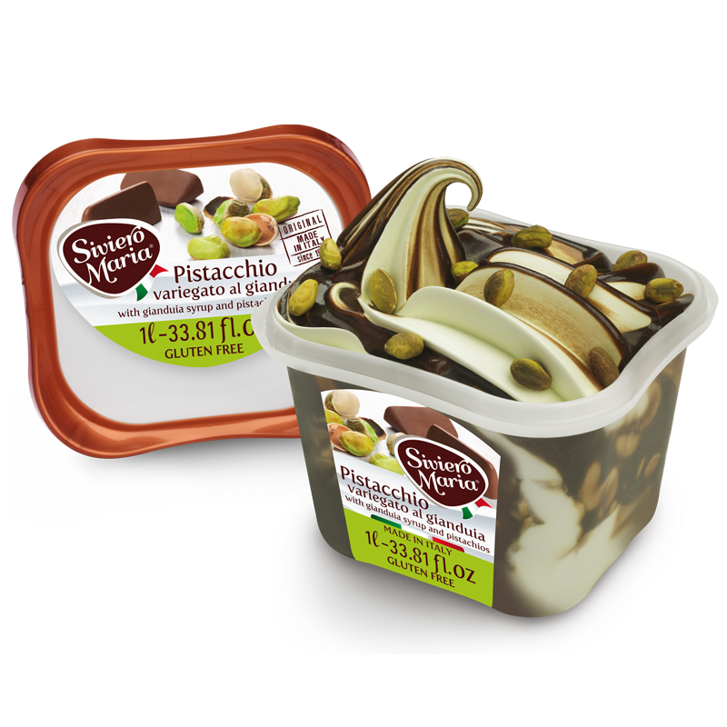 Siviero Maria Pistacchio inghetata cu fistic si sirop de cacao 500g