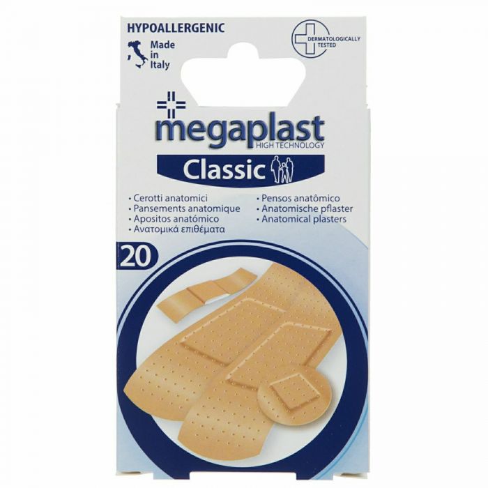 Megaplast Plasturi impermeabili, 20 bucati