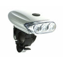 Bicycle headlight with 3 Pancake LEDs