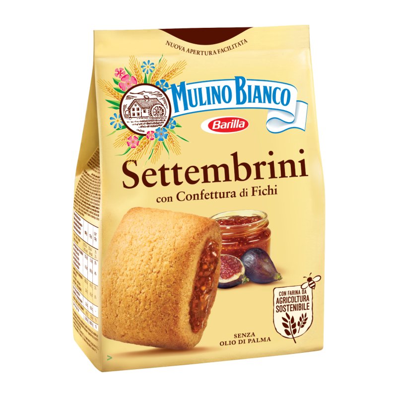 Mulino Bianco Settembrini Biscuiti cu dulceata de smochine, 300g