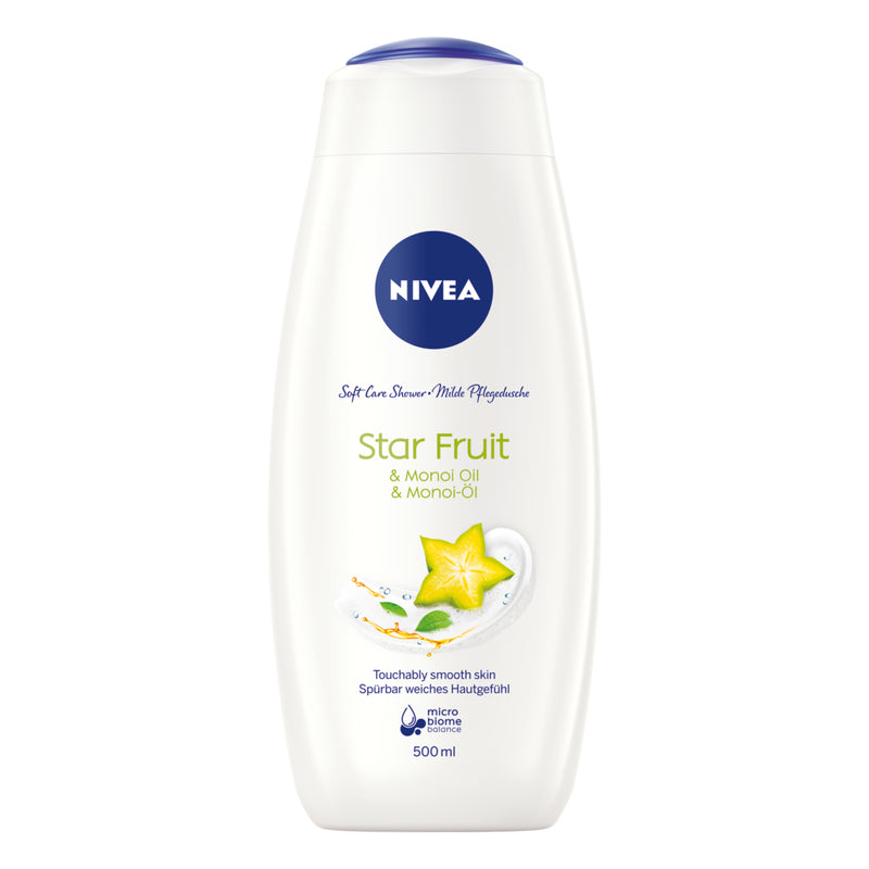Gel de dus Nivea Bathcare Care & Starfruit, 500ml