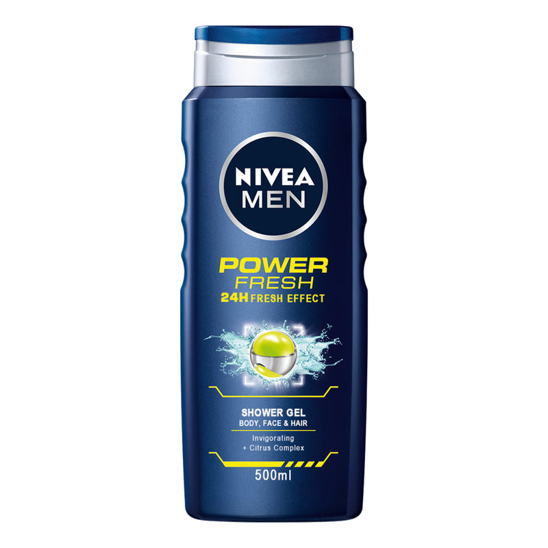 Gel de dus NIVEA MEN Power Refresh 500ml