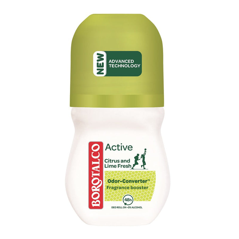 Borotalco Deodorant roll-on Active Citrus and Lime, 50ml