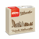 Fato Think Natural Servetele de masa 25x25 cm 2 straturi, 50 buc./pachet