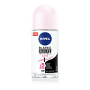 Nivea Antiperspirant roll-on Black & White Invisible Clear 50ml