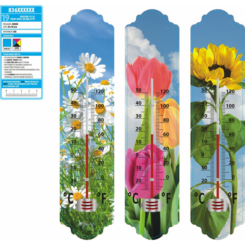 Termometru pentru gradina 295mm, 836010870