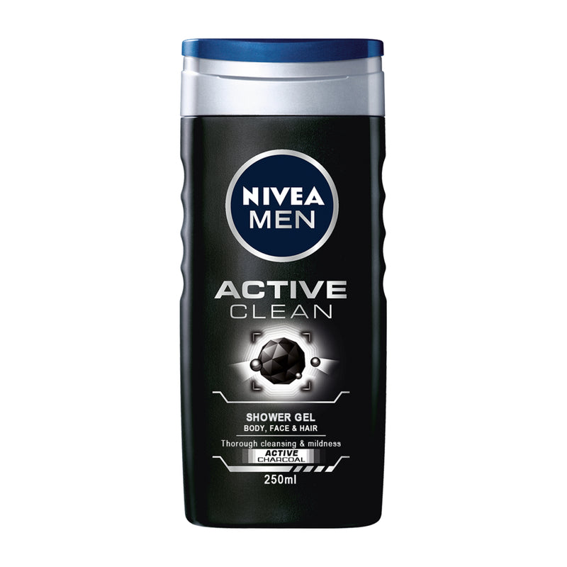 Gel de dus NIVEA MEN Active Clean 250ml