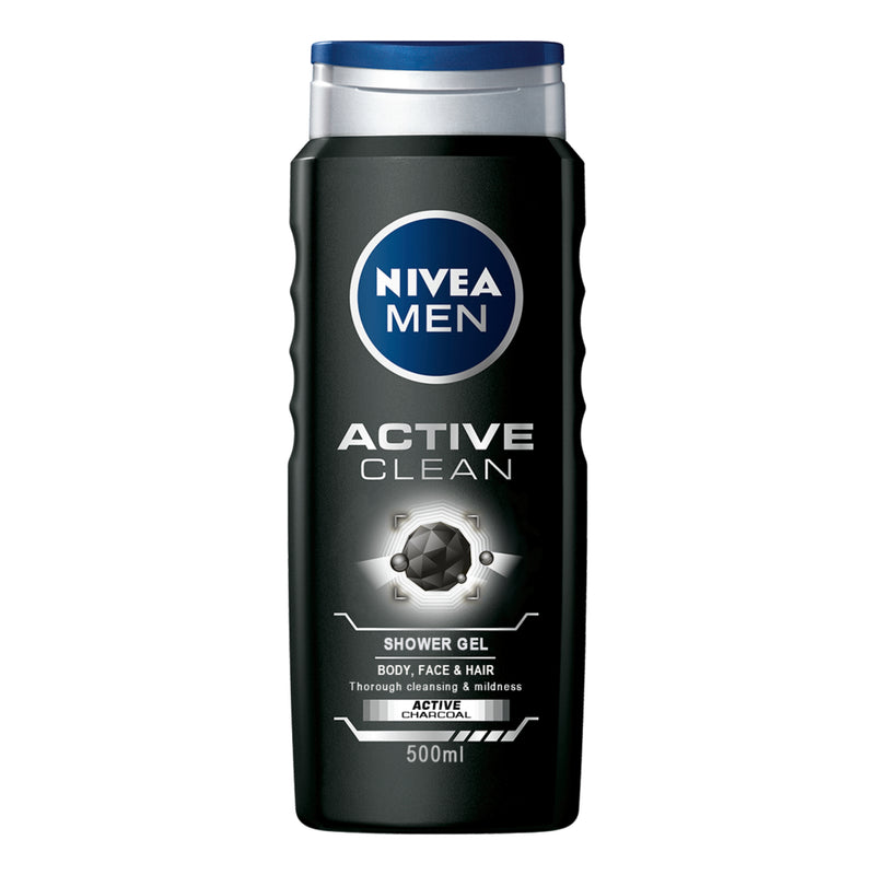 Gel de dus NIVEA MEN Active Clean 500ml