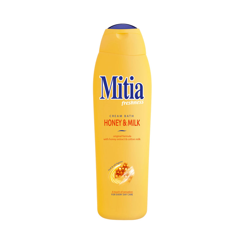 Mitia spumant pentru baie honey & milk 750 ml