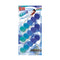 Dr. Devil two-tone ball-shaped toilet air freshener, 3x35g, Polar Aqua