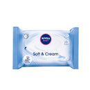 NIVEA Soft & Cream szalvéták 63db