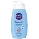 Nivea Baby soft Shampoo & Bath cu pompita 500ml
