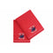 Beverly Hills Polo Club Set 2 asciugamani da bagno, 70x140 cm, 100% cotone, rosso