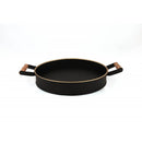 Tava Hermia, 30x30x5cm, auriu/negru