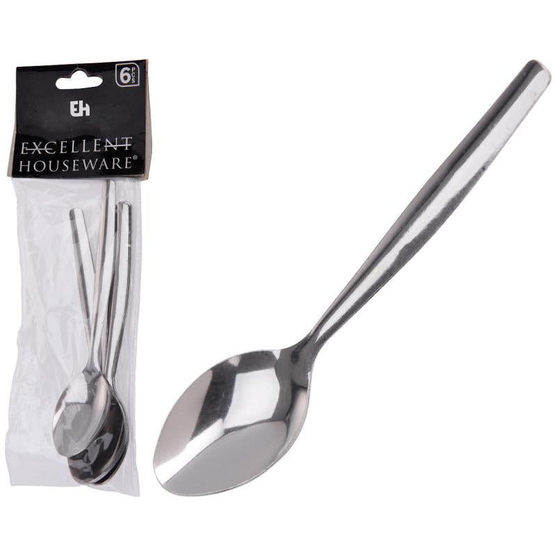 Set 6 lingurite din otel inoxidabil, 12cm