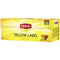 Tè nero Lipton Yellow Label, 25 bustine, 50g