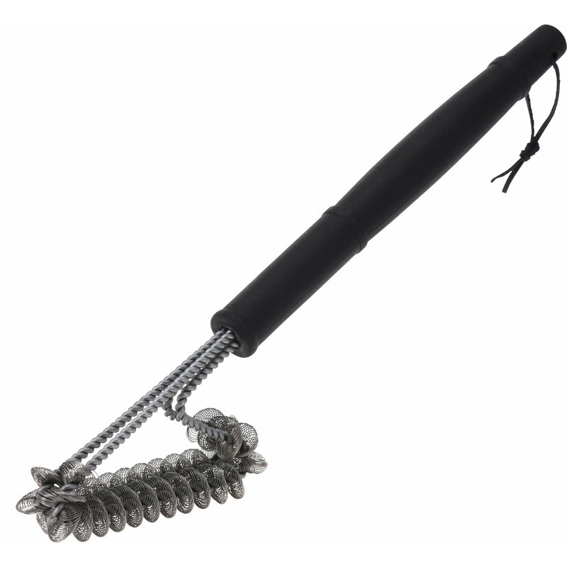 Perie de curatare BBQ pentru gratar cu maner, 38 cm