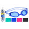 Silicone / rubber swimming goggles, 16 cm