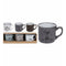 Set cani pentru cafea/ceai din ceramica, 180 ml, 3 bucati