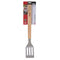 Spatula din inox cu maner de lemn, 46 cm