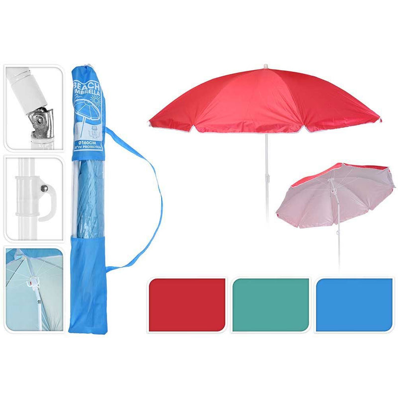 Umbrela pentru plaja, diam. 155 cm