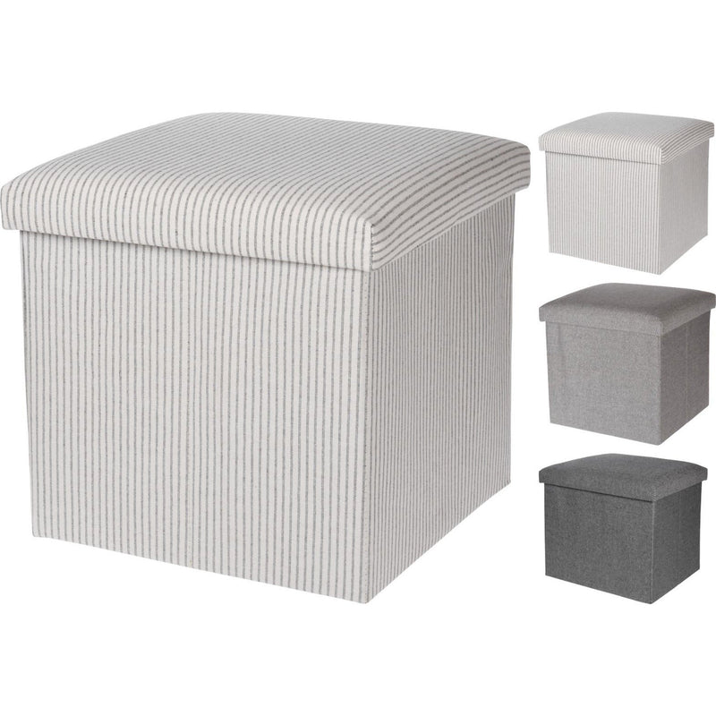 Taburet cu spatiu de depozitare 38x38 cm