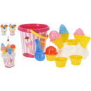 Set plaja: galetusa si forme de inghetata