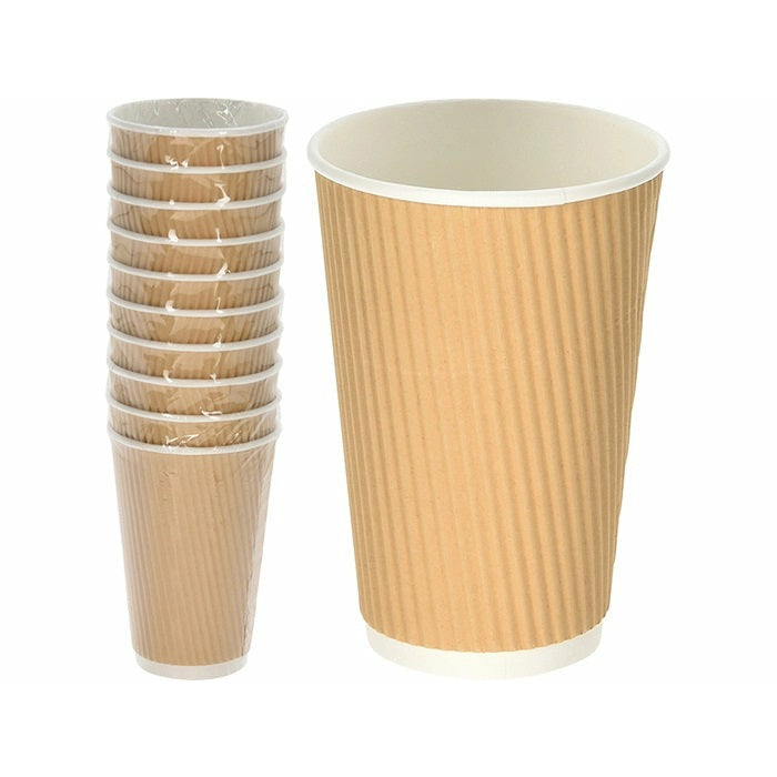 Set pahare din hartie, 10 bucati, 250 ml