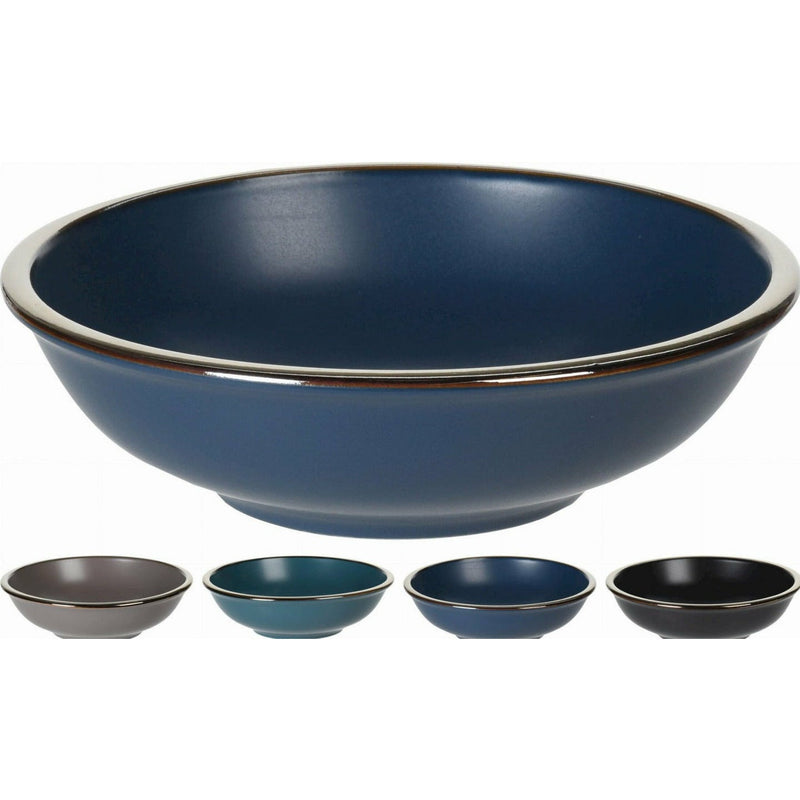 Farfurie adanca din gresie, 18 cm