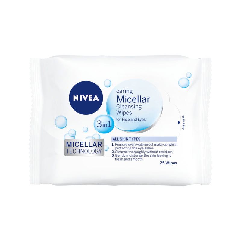 Nivea servetele micelare pentru toate tipurile de ten 25buc