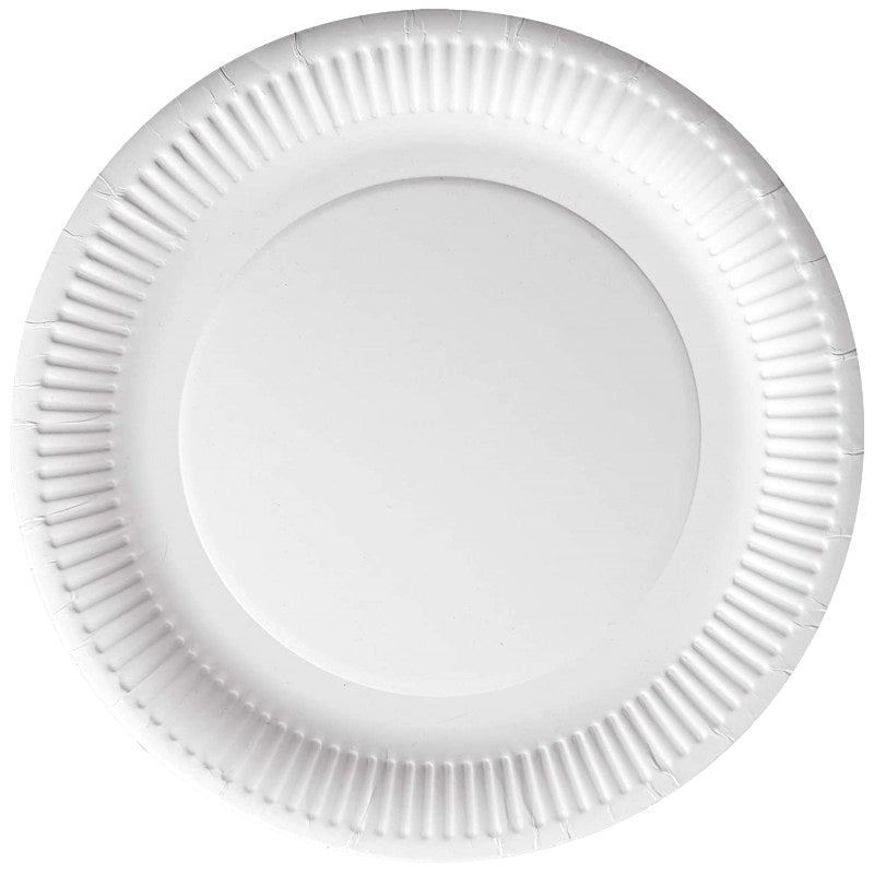 Bioco set farfurii rotunde din carton, diametru 23 cm, 20 buc.