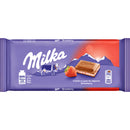 Milka csokoládé eperkrémmel és joghurttal 100g
