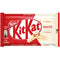 KitKat White Barretta di cioccolato bianco con cialda croccante all'interno, 41.5g