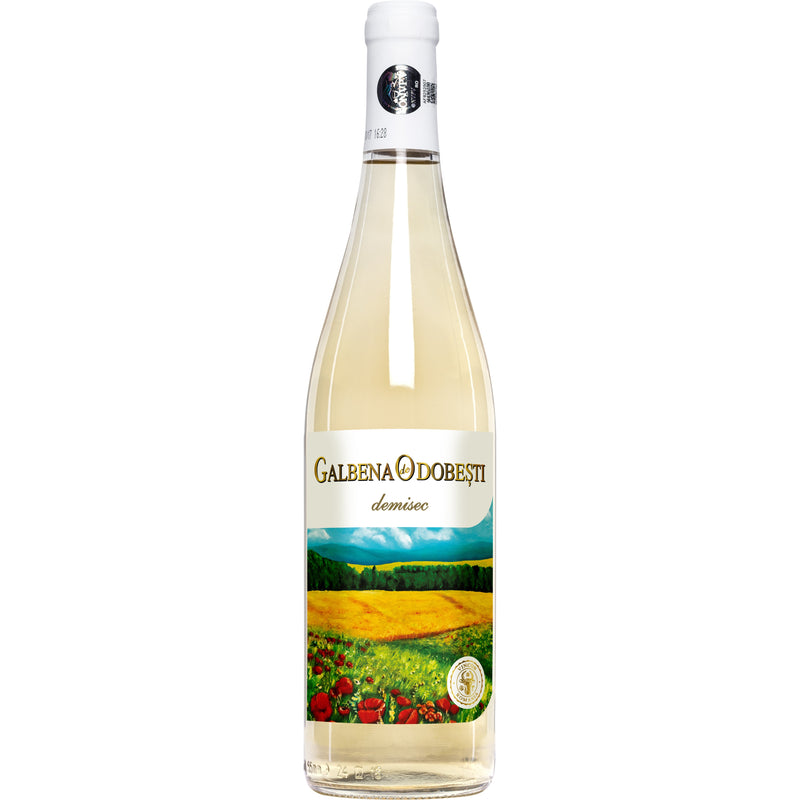 Galbena de Odobesti, vin alb, demisec, 0.75L