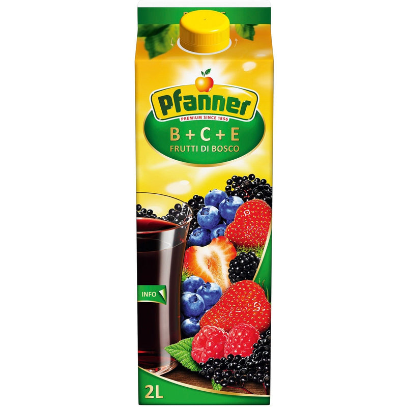 Pfanner Nectar fructe de padure si vitamine B, C si E, 2l