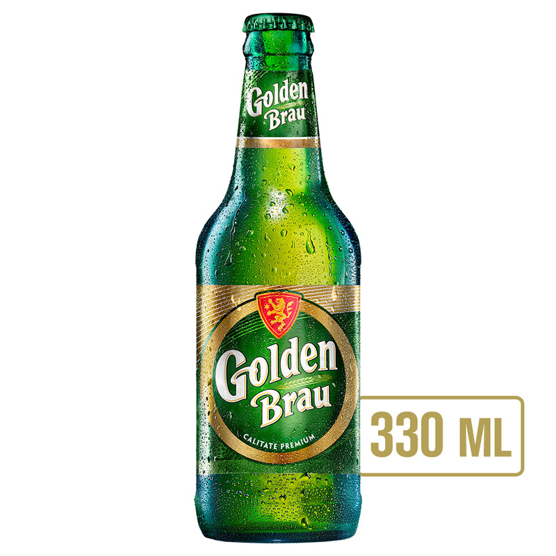 Golden Brau bere lager blonda, sticla 330ml